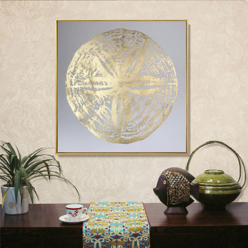 Gold Sea Urchin Wall Art Bango Jango Homewares