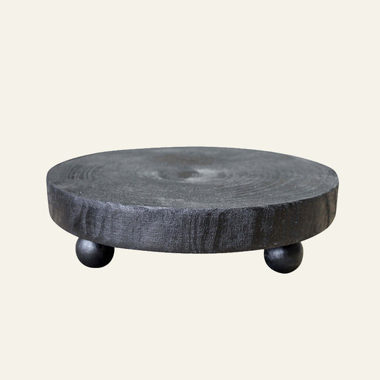 Black Rustic Timber Trivet
