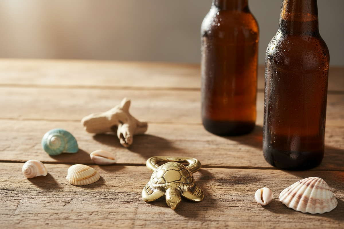 Brass Turtle Bottle Opener