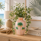 Coconuts in Bloom Vase
