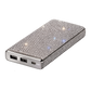 Luxe Crystal Portable Charger, 10,000 mAh - crystal, rose gold, pink, purple, aqua