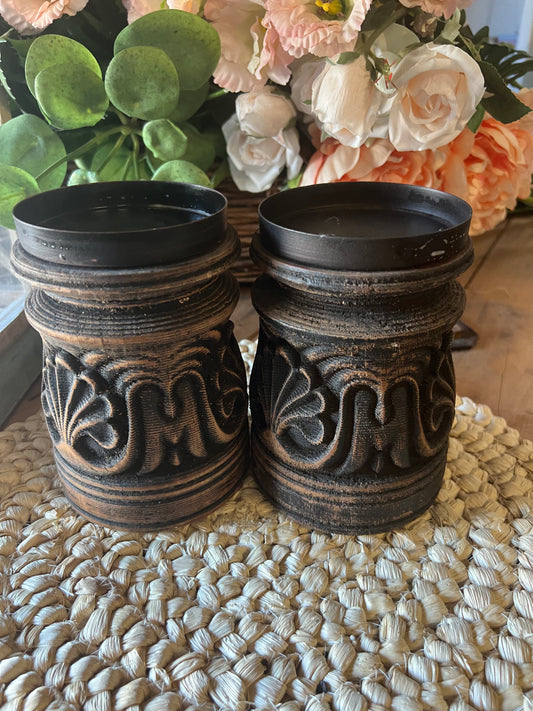 2 x Candle Holders - Only one set