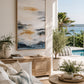 Drifted Horizon Framed Canvas 80x120cm