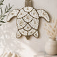 Natural Shell Turtle Wall Hanging