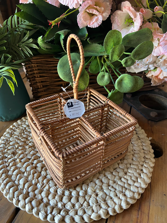 Cutlery Rattan Holder