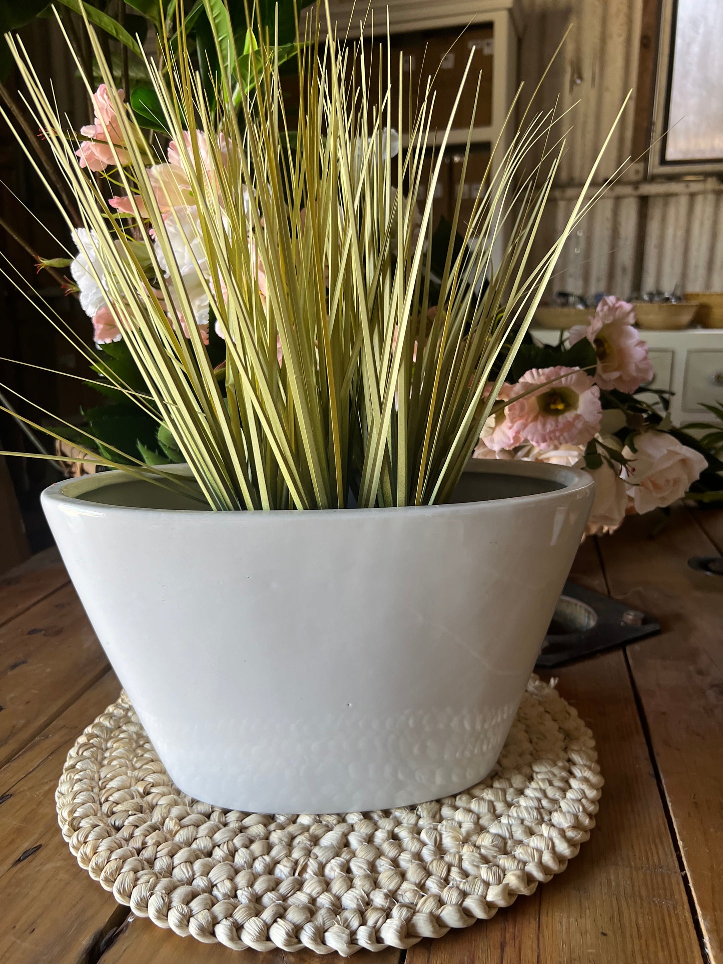 White Planter