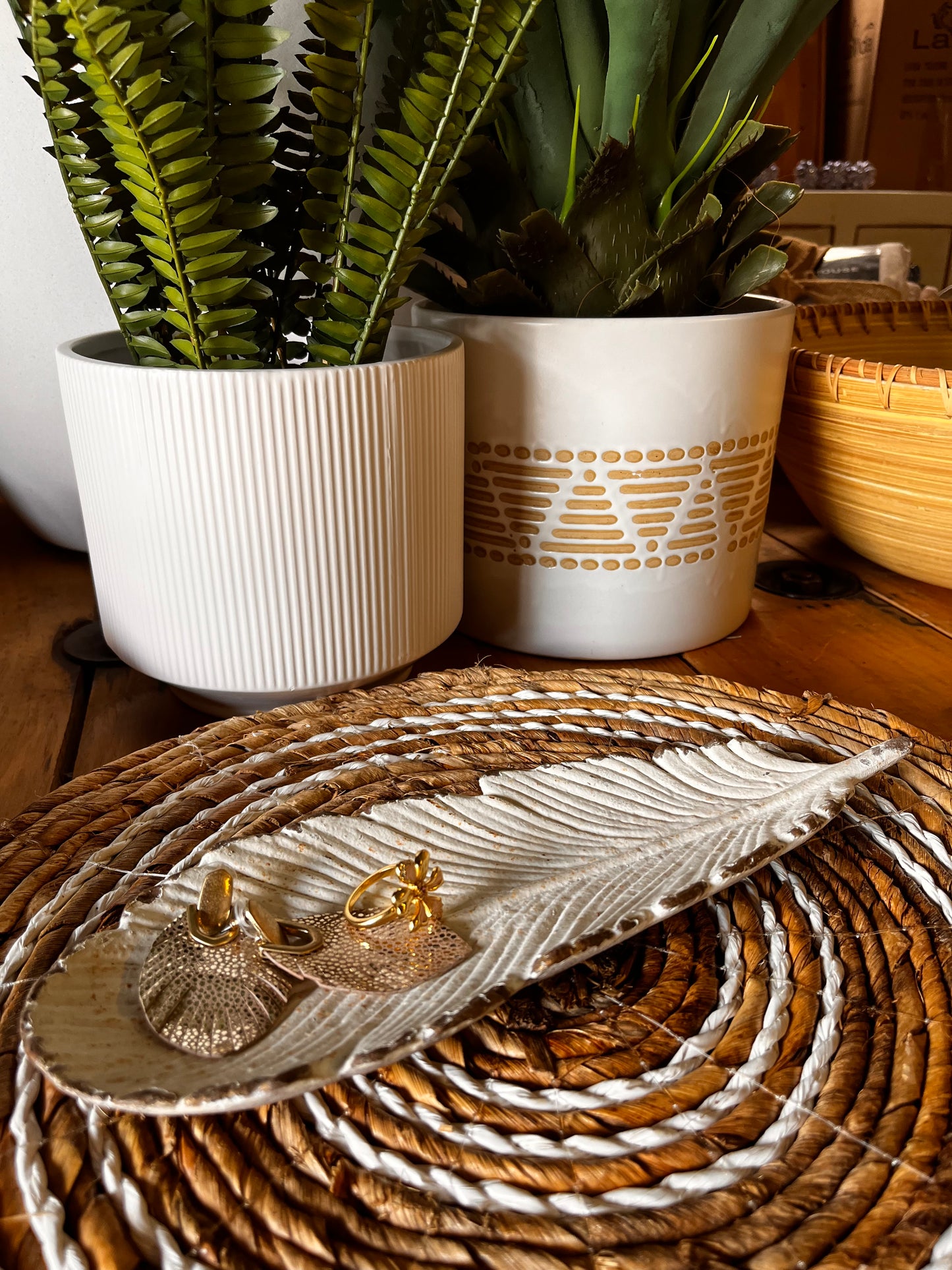 Feather Trinket Tray