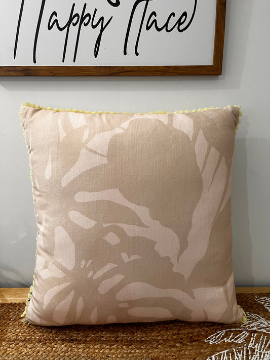 Pink leaf Cushion