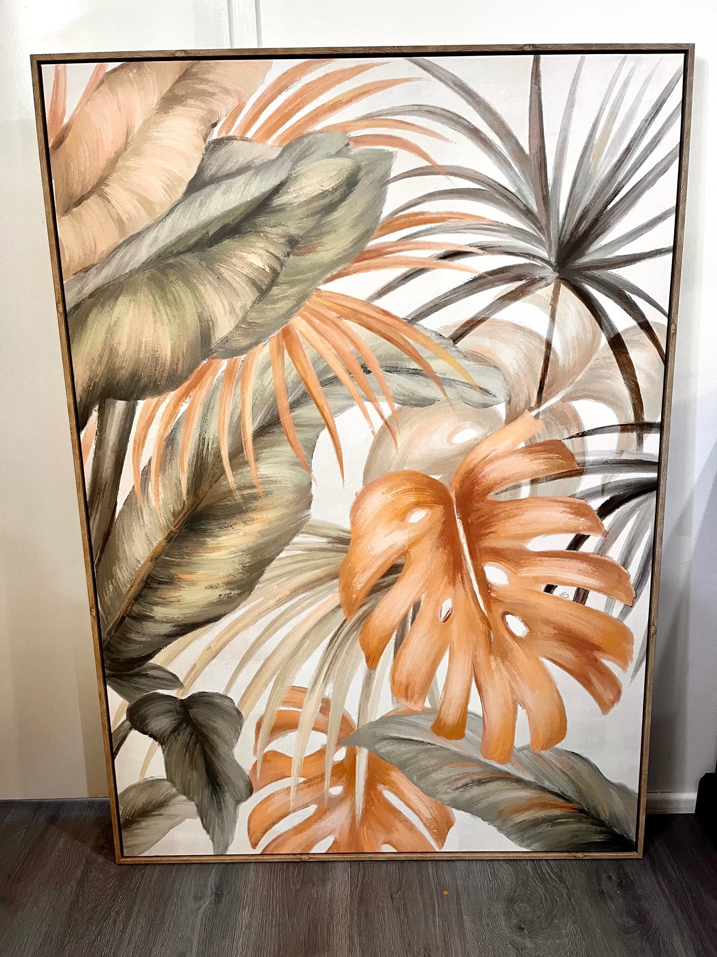 Extra Large Tropical Artwork