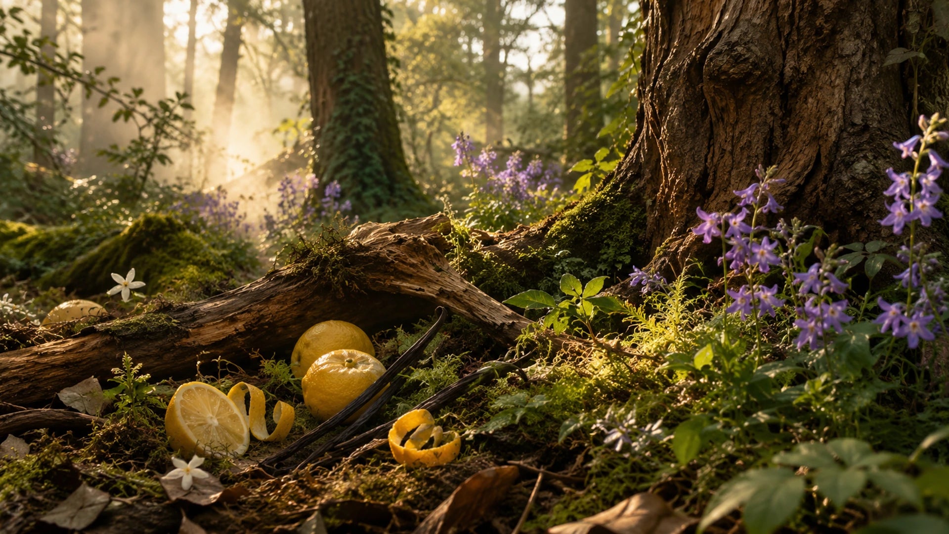 Inner Fire home fragrance with bergamot and woodland scents
