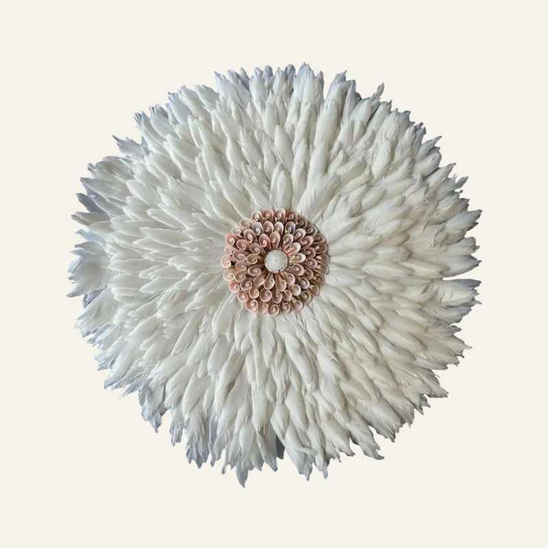 Kauai Feather & Shell Wall Hanging