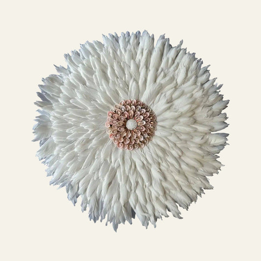 Kauai Feather & Shell Wall Hanging