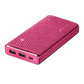 Luxe Crystal Portable Charger, 10,000 mAh - crystal, rose gold, pink, purple, aqua