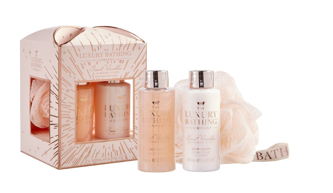 LUXURY BATHING COMPANY RADIANCE 100ML BODY LOTION AND 30G BODY BALL