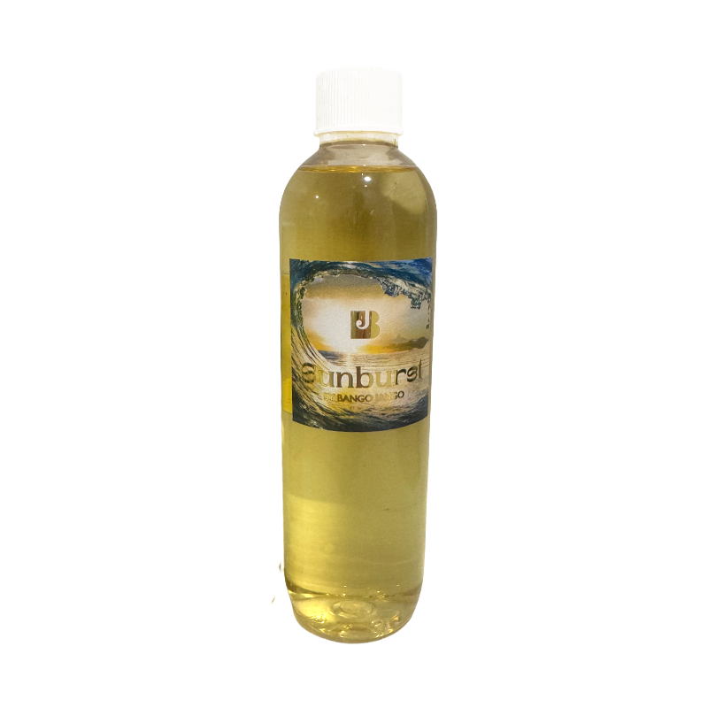 Bottle of Sunburst oil for refill