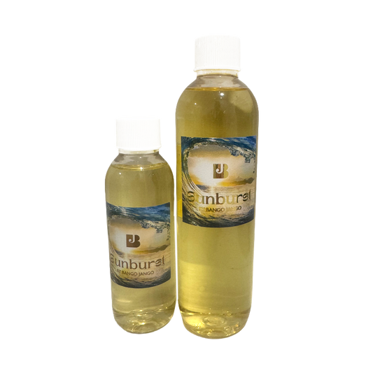 Two bottles of Sunburst oil for refills 