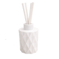 White geometric diffuser with reeds 