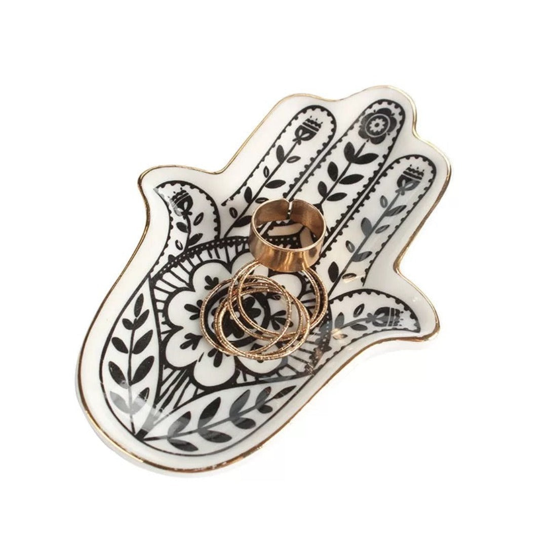 Hamsa Hand Trinket Tray