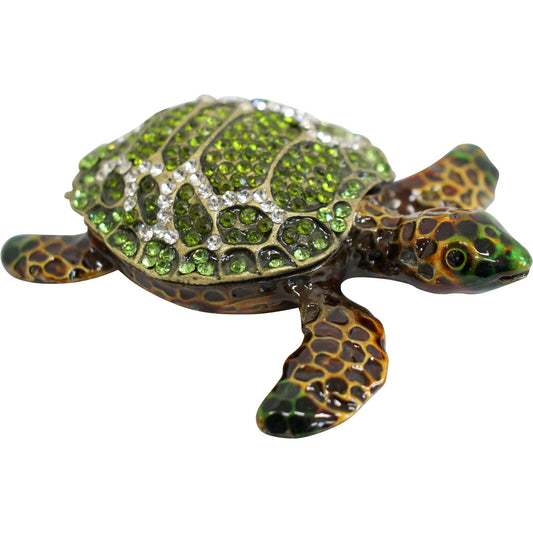 Decorative Turtle Trinket Box