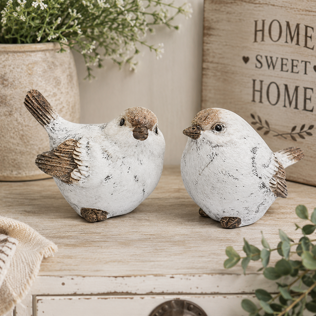 Autumn Songbird Pair