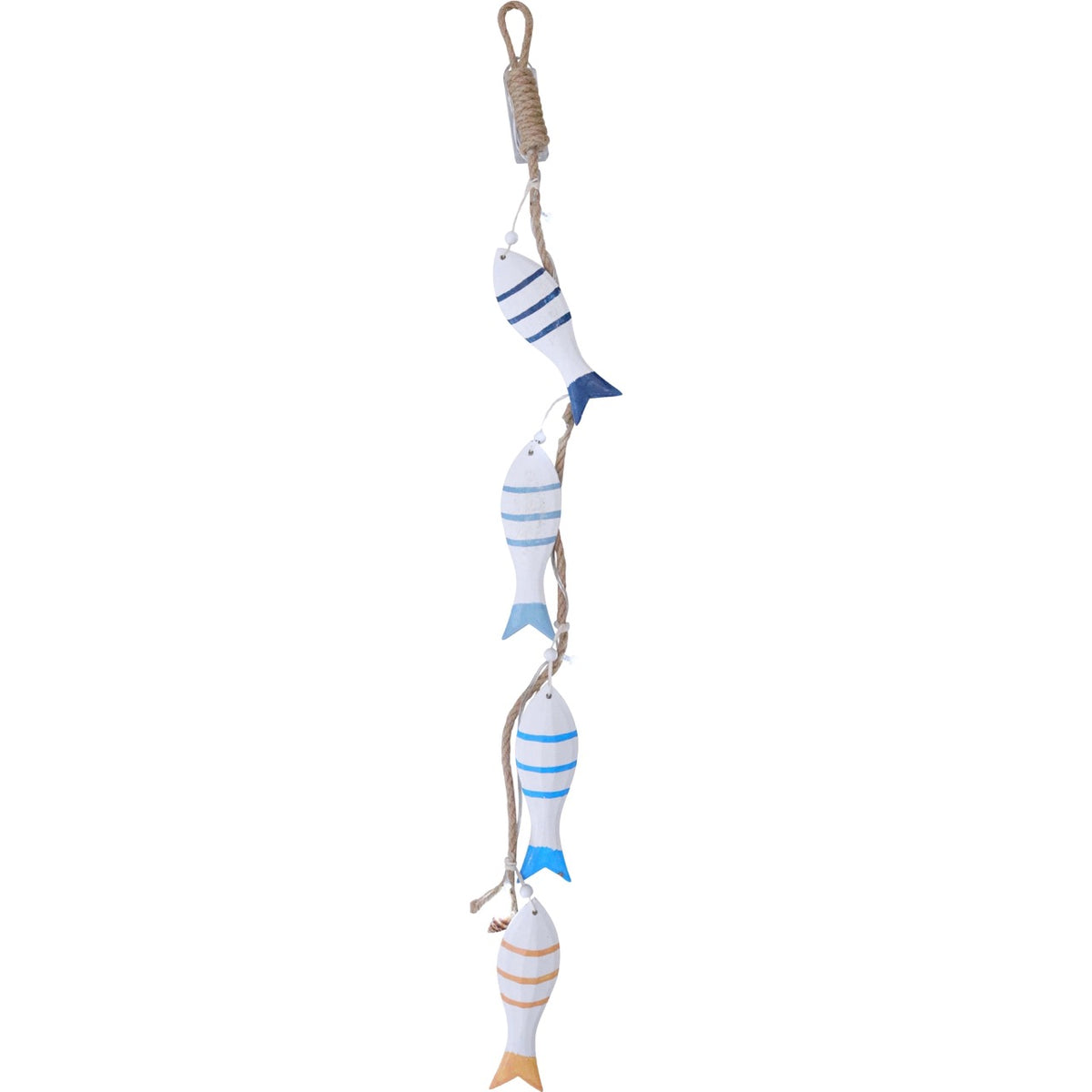 Coastal LED Fish Garland – Blue & Coral 70cm