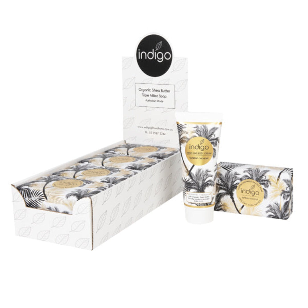 Indigo Body Wash & Hand Cream & Soap & Gift Bag