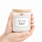 "No label" 200g Frosted Soy Wax Candles: Coconut Lime