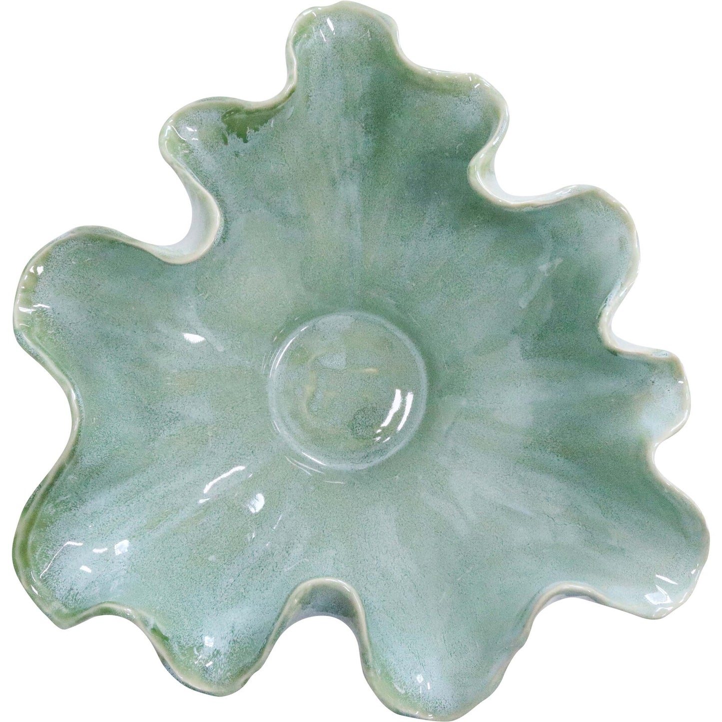 Wave Bowl French Green