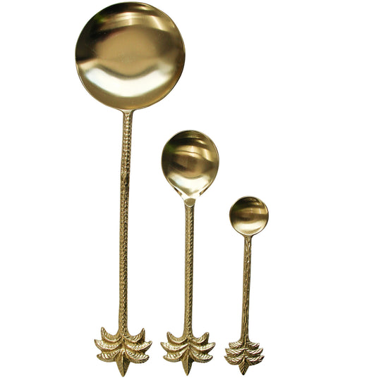 Spoon Serving Set Palm Set/3