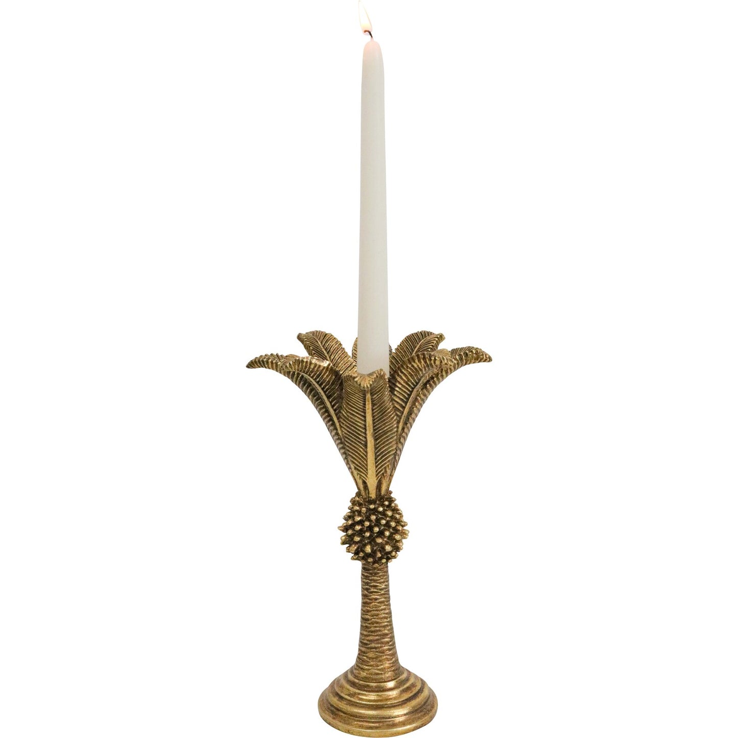 Queen Palm Candle Holders ( 2 Sizes Available )