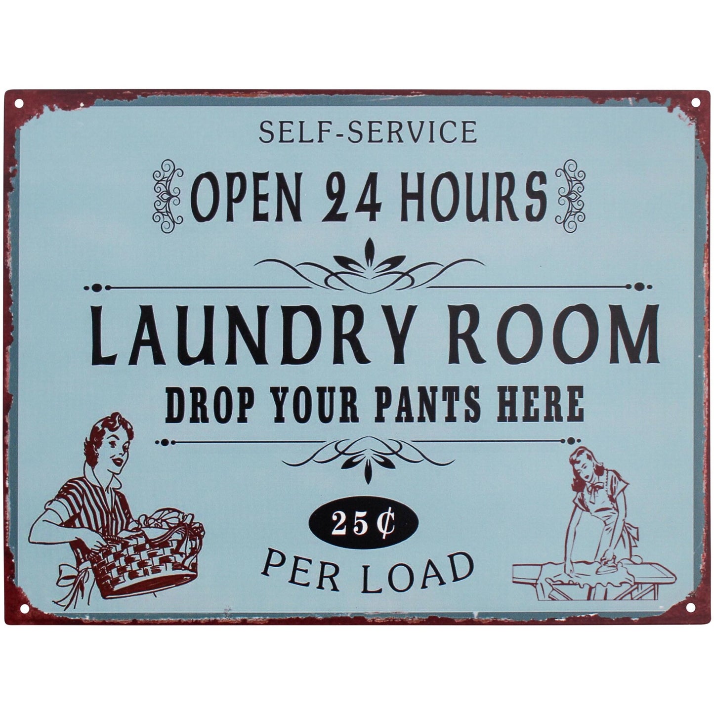 Sign Laundry Drop Pants