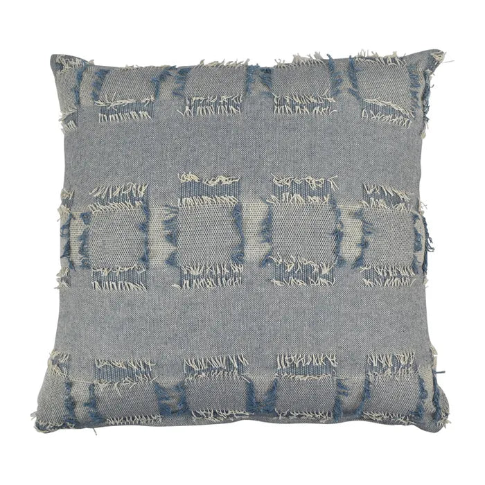 SORRENTO COTTON CUSHION 50X50CM DENIM