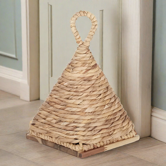 AWITI WOVEN NATURAL DOOR STOPPER