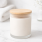 "No label" 200g Frosted Soy Wax Candles: Coconut Lime