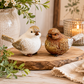 Golden Meadow Bird Pair