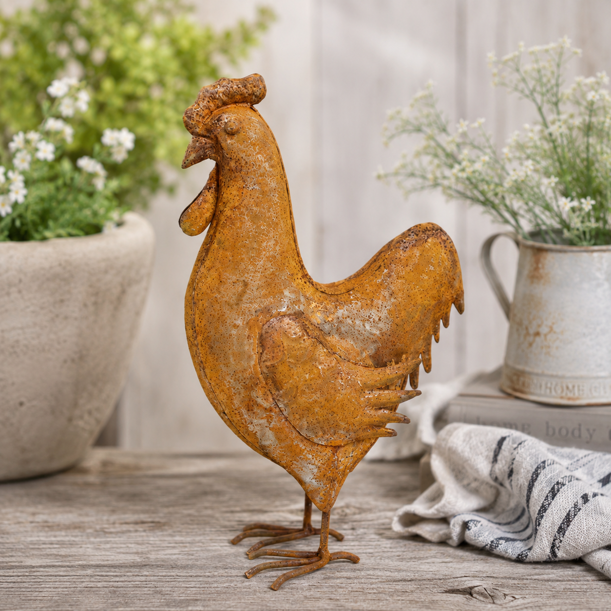 Harry the Rooster Sculpture