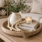 Natural Beaded Garland