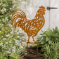 Reggie the Rooster Garden Stake