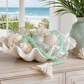 Sea Glass Beaded Tassel Garland