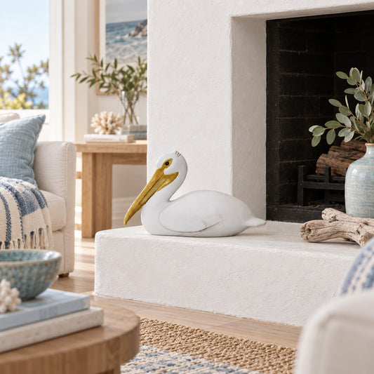 Coastal Seated Pelican