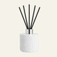 Deco White Reed Diffuser with Custom Lid Finish