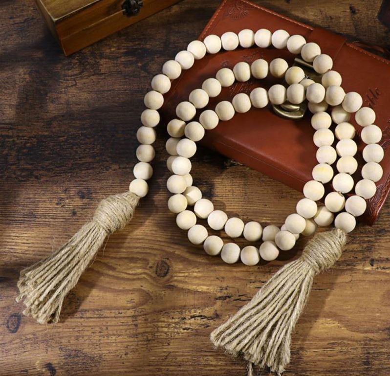 Wood Beads Garland