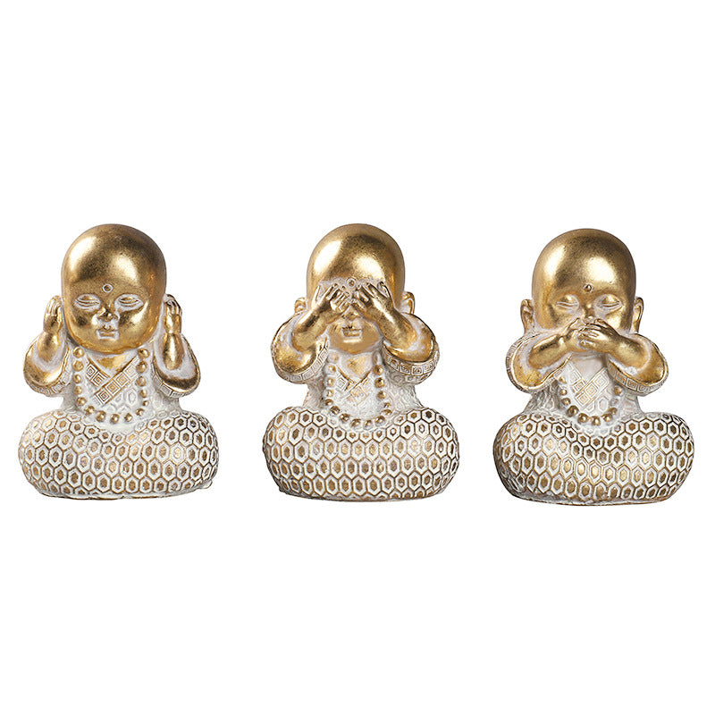 Three Wise Buddha's Set